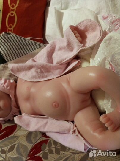 Кукла реборн полностью силиконовая девочка 55см