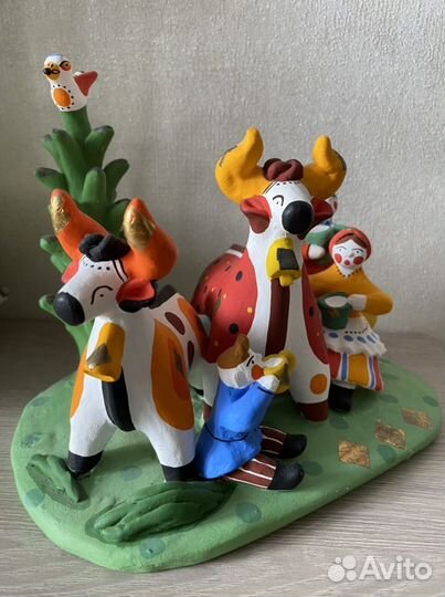 Дымковская игрушка