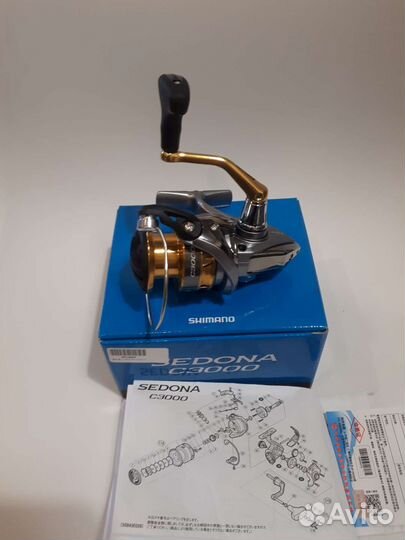 Катушка shimano sedona 4000