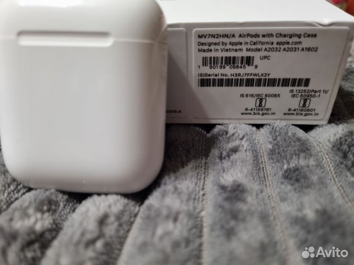 Беспроводные наушники apple airpods 2 (Оригинал)