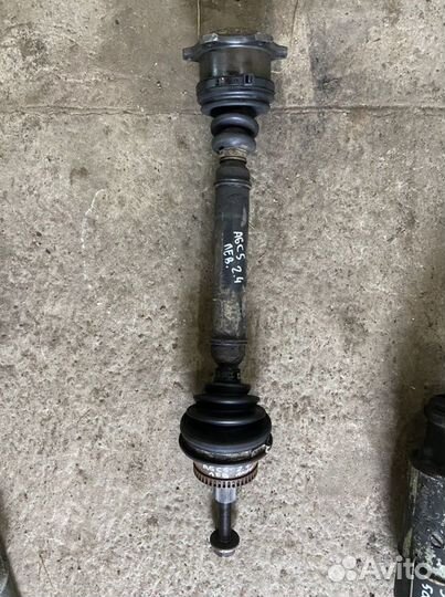 Привод передний левый ауди а6 с5 2.4