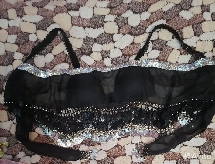 Пояс с монетами для восточных танцев