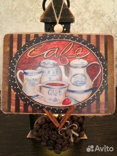 Деревянное панно