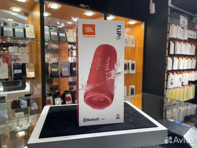 Беспроводная колонка JBL Flip 6 Red