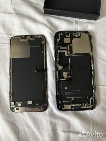 iPhone 13 pro на запчасти, корпус камера шлейфы