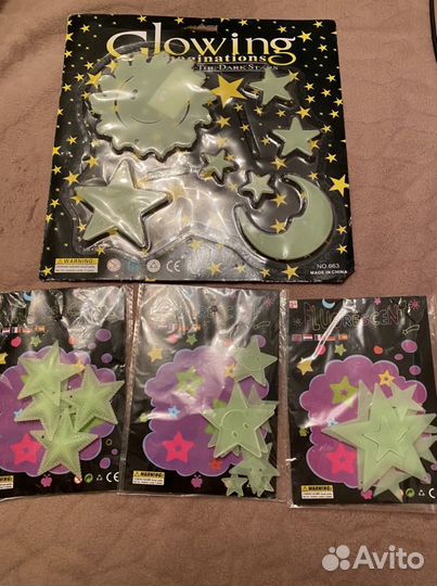 Новые наборы фосфорных фигурок