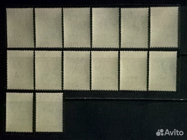 1960 г. Почтовые марки Тристан да Кунья