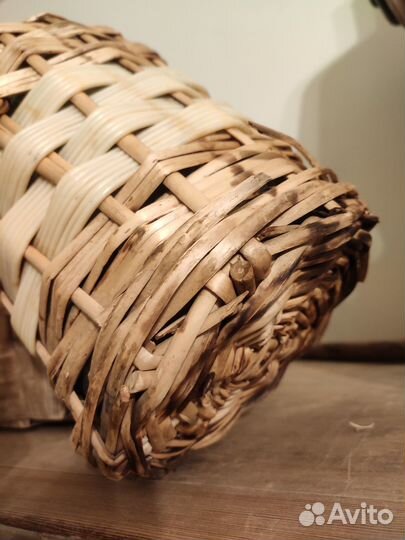 Плетёная бутыль СССР