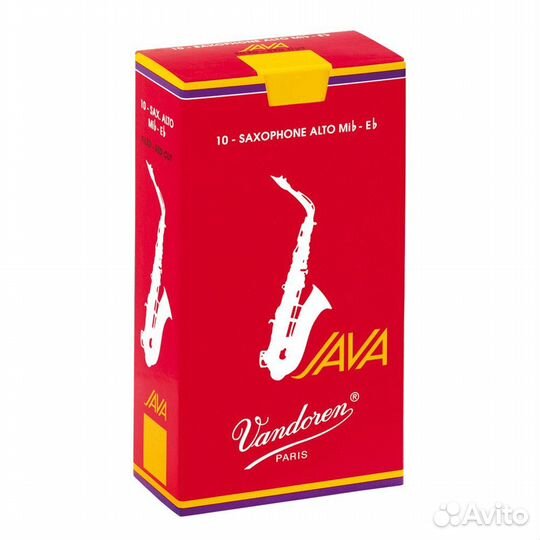 Трости для альт саксофона Vandoren Java Red Cut f