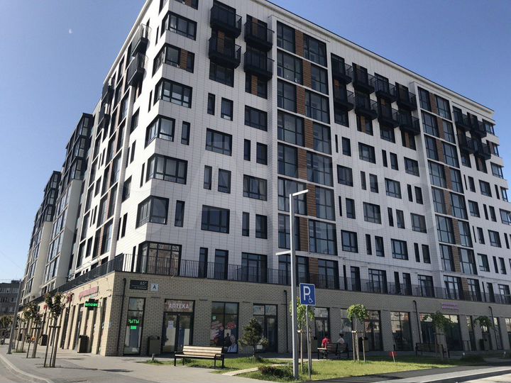 2-к. квартира, 55,3 м², 8/9 эт.