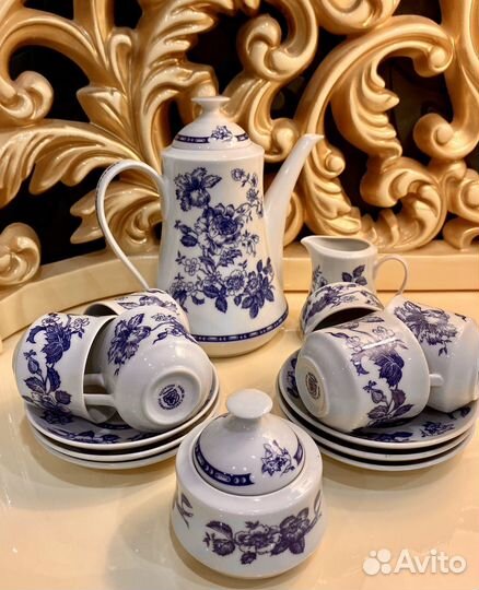 Кофейный сервиз чехословакия