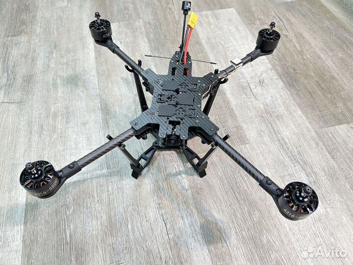 FPV дрон 13 дюймов Зверобой с усиленной рамой