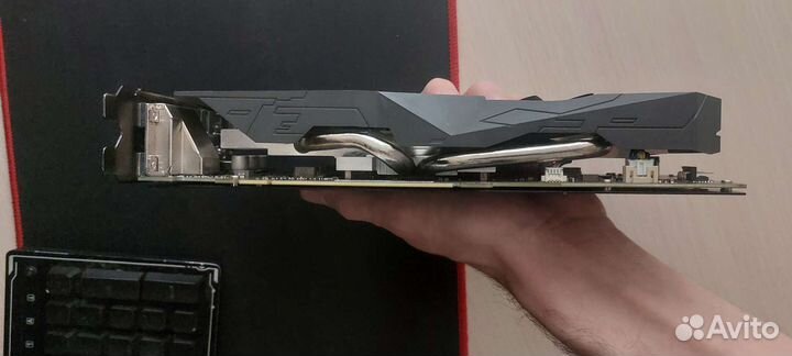 Видеокарта asus GeForce GTX 1050 Ti strix 4gb