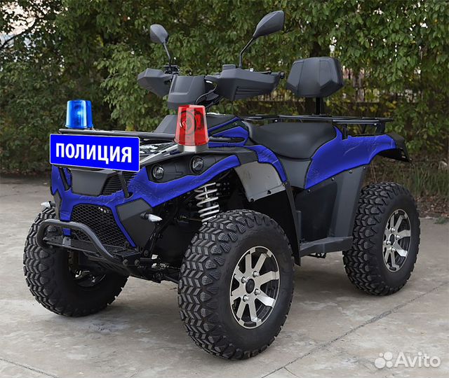 Патрульный электрический квадроцикл мвд