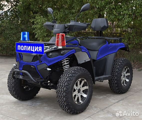 Патрульный электрический квадроцикл мвд