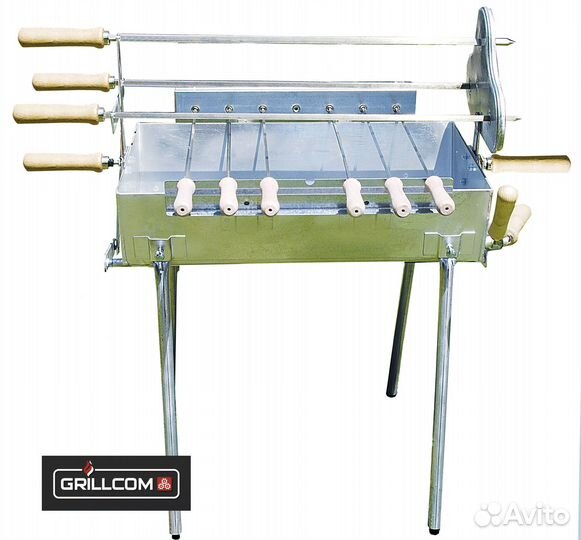 Мангал с электроприводом