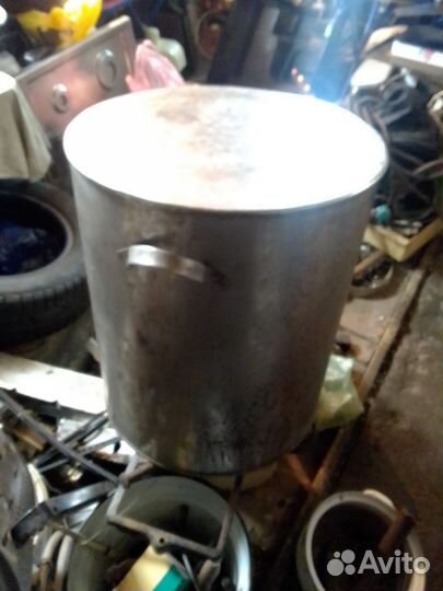 Бак нержавейка 50л