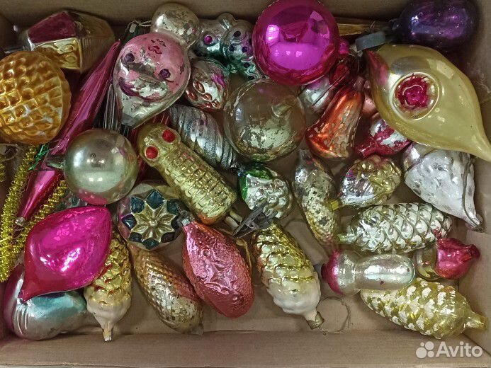 Редкие елочные игрушки СССР