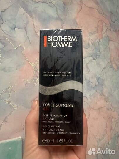 Biotherm homme force supreme gel