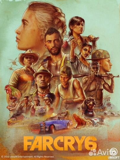Farcry 6 ps5 новый рус