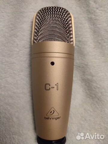 Студийный конденсаторный микрофон для стримов объявление продам