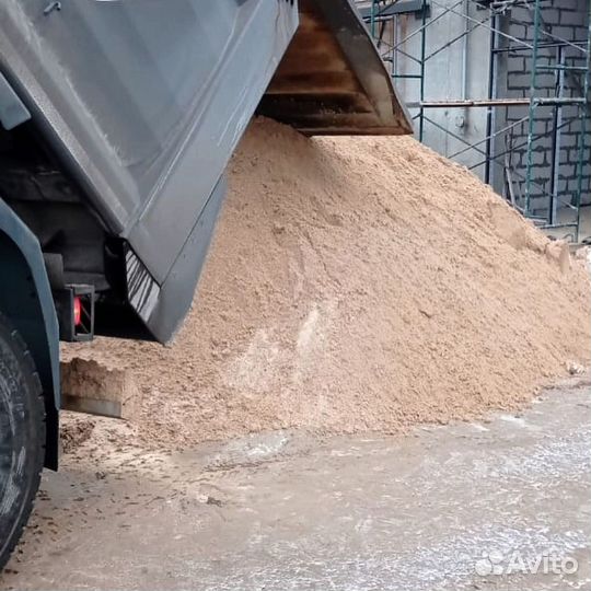 Песок карьерный доставка