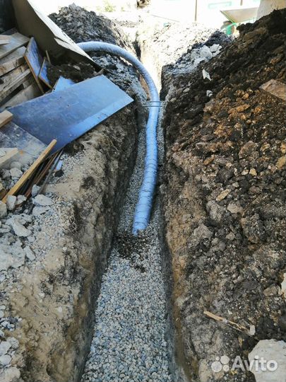 Прочистка канализации.Дренаж,ливневкиВодоснабжение