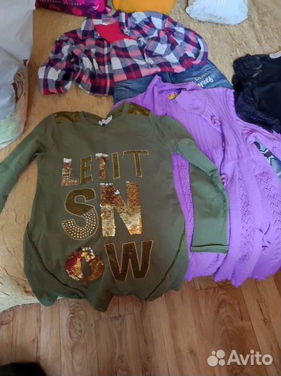 Вещи пакетом на девочку
