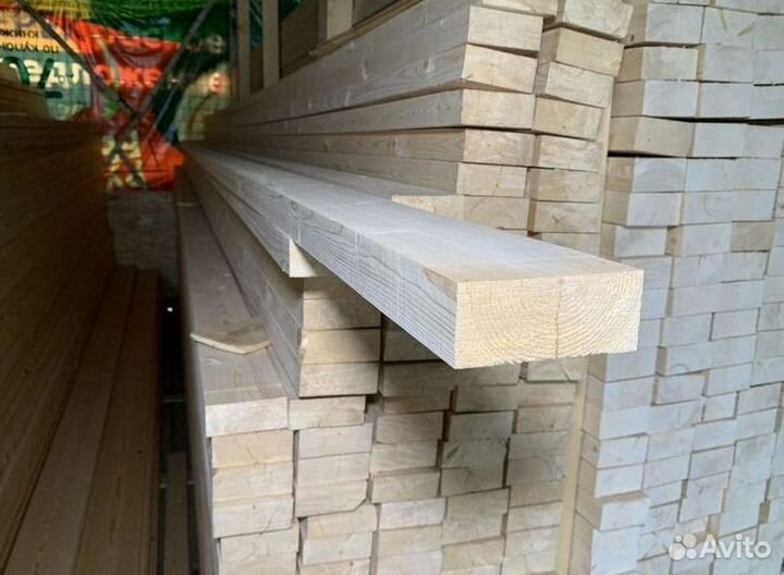 Доска сухая строганная лиственница