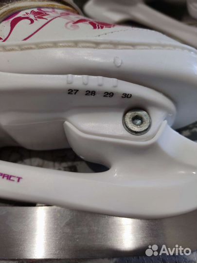 Коньки детские раздвижные 27-30