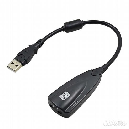 Внешняя USB аудиокарта