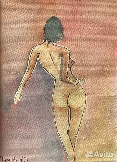 Картина акварелью 