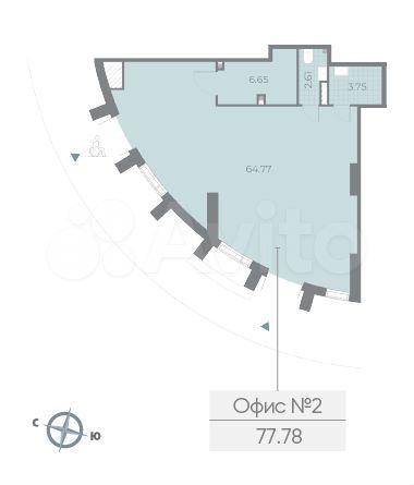 Офис 77.78 м.кв