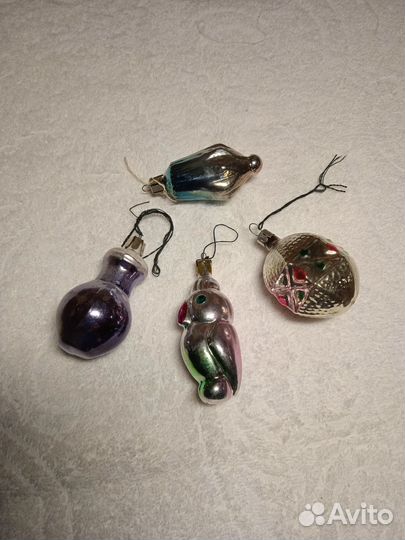 Елочные игрушки СССР