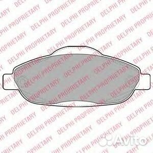 Колодки торм.пер./дат