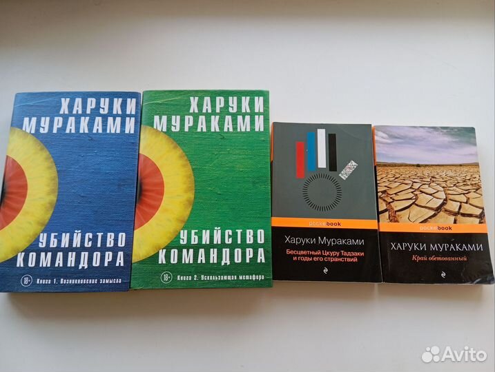 Книги Нила Геймана, Харуки Мураками и другие