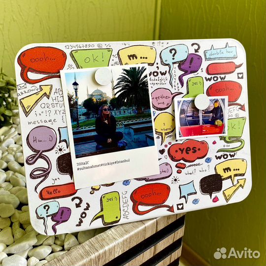 Рамка для фото. Магниткая доска 21х16 см