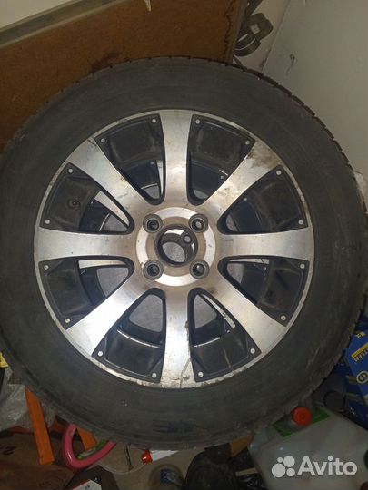 Литые диски r14 на ваз с резиной