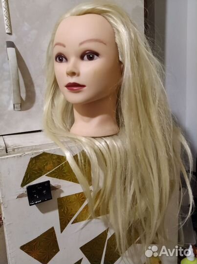 Манекен голова для причесок