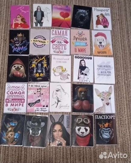 Обложки ручной работы, обложки плотные