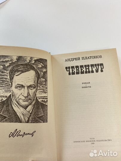 Книга А. Платонов Чевенгур