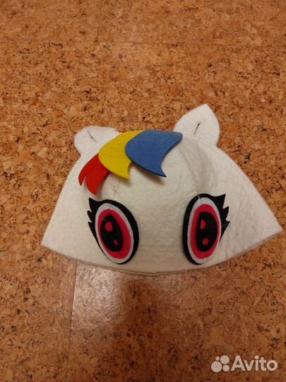 Детская шапка для бани новая