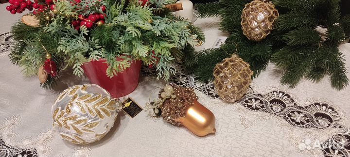 Елочные игрушки Холидей классик