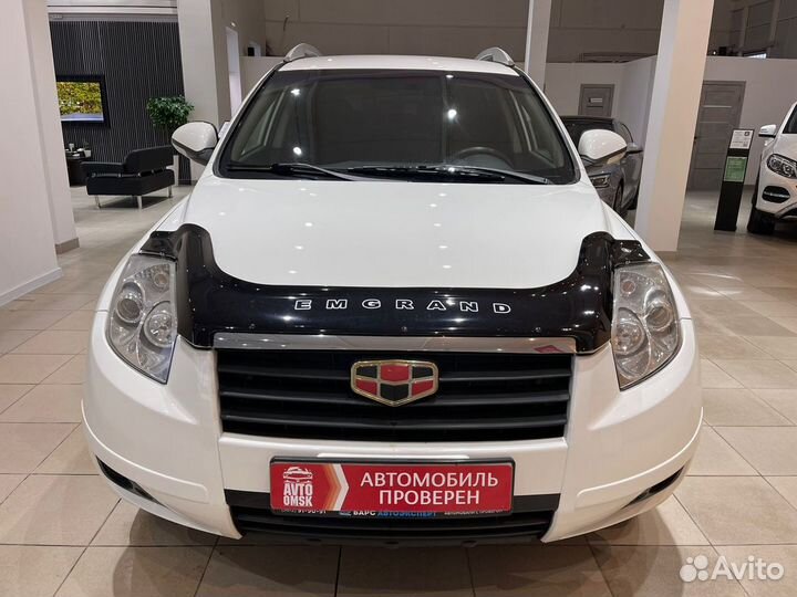 Geely Emgrand X7 2.4 AT, 2014, 123 000 км