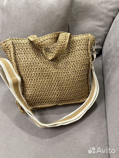 Сумка из соломки