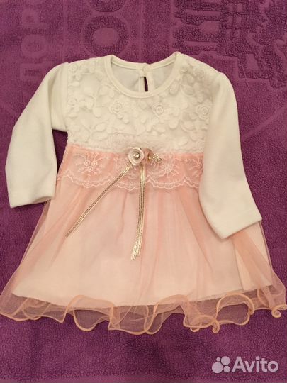 Платье для малышки р.62