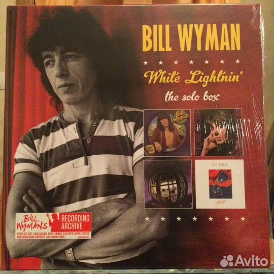 Bill Wyman-Box set solo/Ex-Rolling Stones,4Lp,new