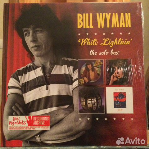 Bill Wyman-Box set solo/Ex-Rolling Stones,4Lp,new
