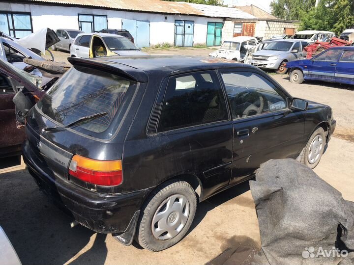 Toyota starlet ep82 разбор по запчастям