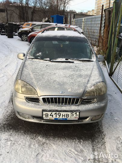 1 Запчасти на chevrolet rezzo